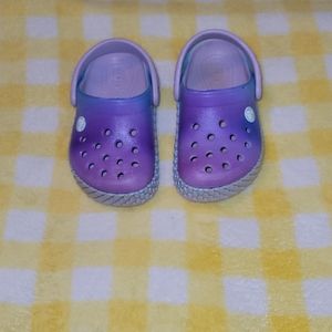 Toddler mermaid crocs